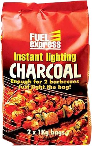 Fuel Express Instant Light Charcoal 2 x 1kg (10)
