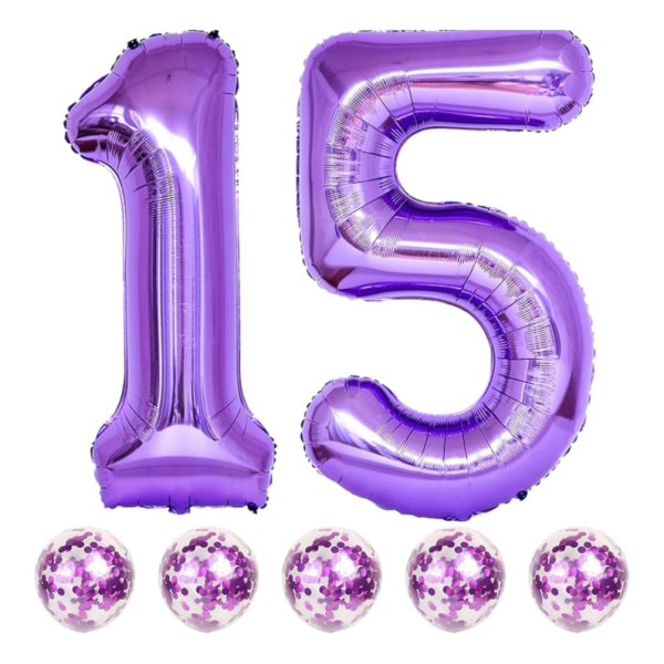 Balloons – Birthday Girl 15’s – 5 Units