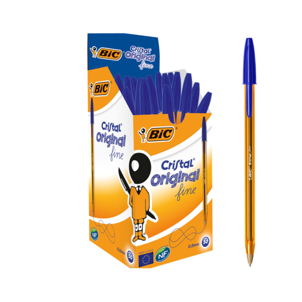Bic – Biro Blue Fine – 20 in a pack