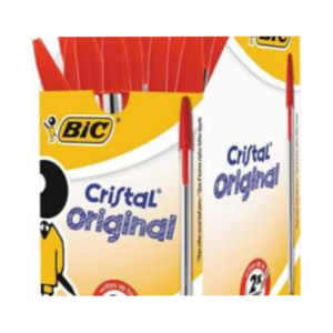 Bic - Biro Red Medium - 50 in a pack