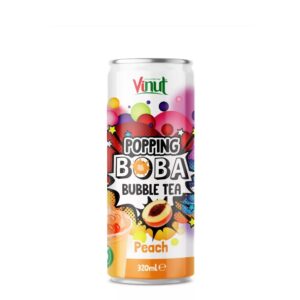 Boba Bubble Tea Peach (24 x 320 ml)