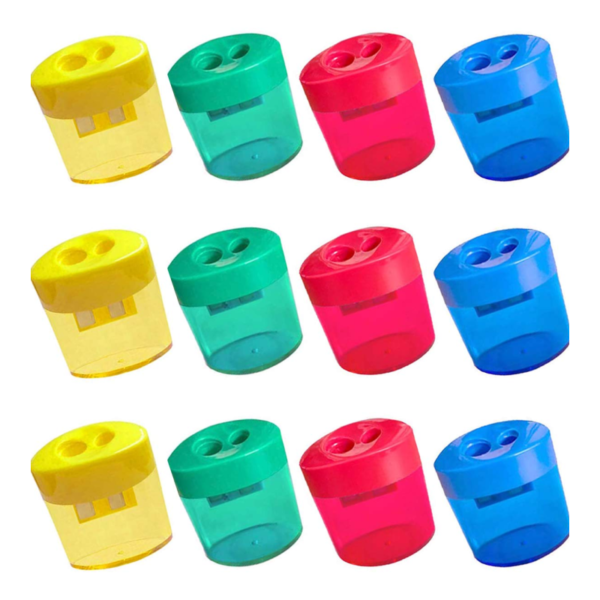 Duralon – 2 Pencil Sharpners (37) – 12 units