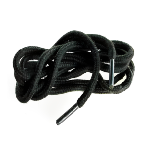 Duralon - Black Shoe Laces Round 75cm 3210 {12} - 20 units