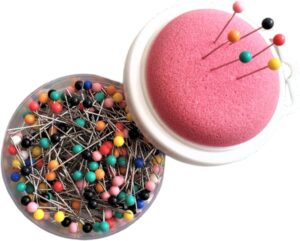 Duralon - Coloured Dress Pins Mix Colours  (38) -12 units