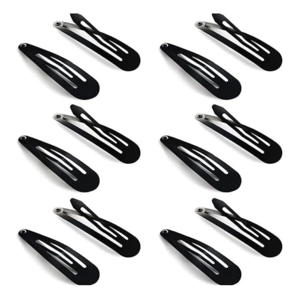 Duralon – Hair Clips Black 2131 (21) – 24 units