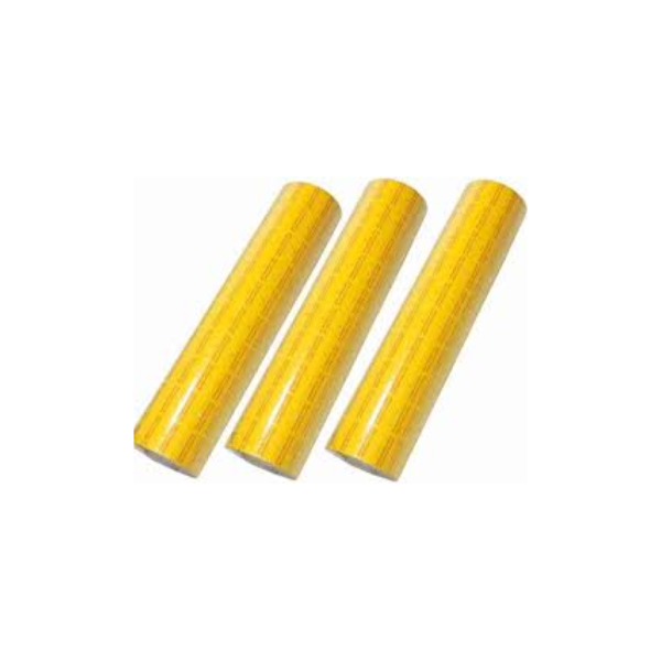 Duval Peelable Labels (1500) Fits Meto – Yellow – 30 units