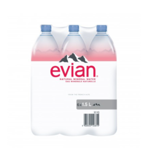 Evian 1.5L - 6 units