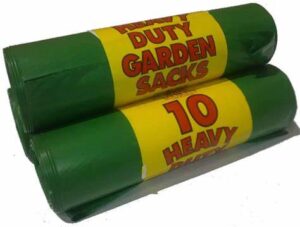 Garden Sacks with Draw String - Rolls of 10 - 24 units