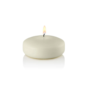Floating Candles - Ivory - 10 Units