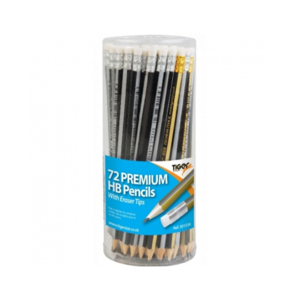 HB Pencils in a tub – 72 units