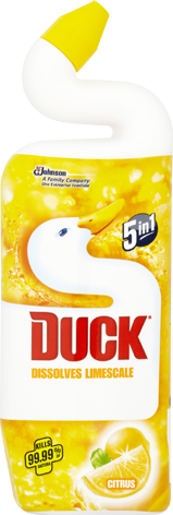 Toilet Duck Liquid - Citrus (8 x 750ml)