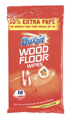 Duzzit - Wood Floor Wipes (12 x 24's)