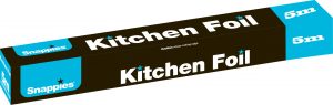 Kitchen Foil 5 Meter - 12 Units
