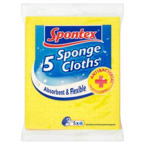 Spontex - Sponge Cloths 5's - 7 units