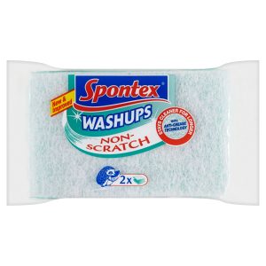 Spontex - Non Scratch Wash Up's 2's - 10 units