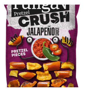 Huligan Pretzel Crush Jalapeno (65g x 18) {2}