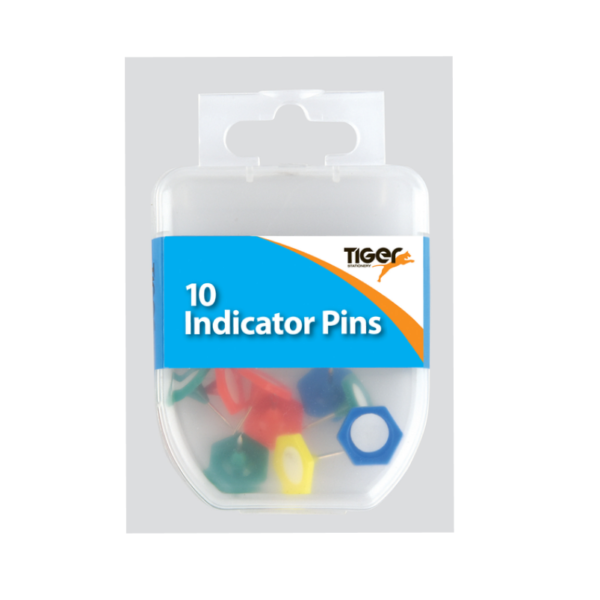 Indicator Pins Tiger – 10 units