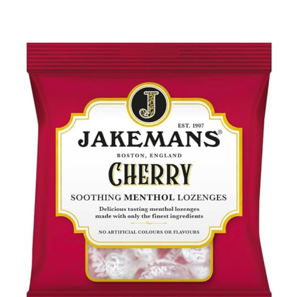 Jakemans – Cherry Menthol – 12 units