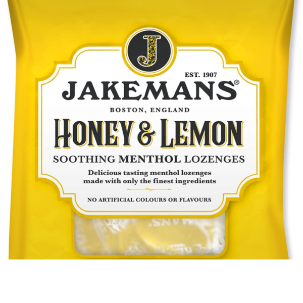 Jakemans – Honey & Lemon – 12 units