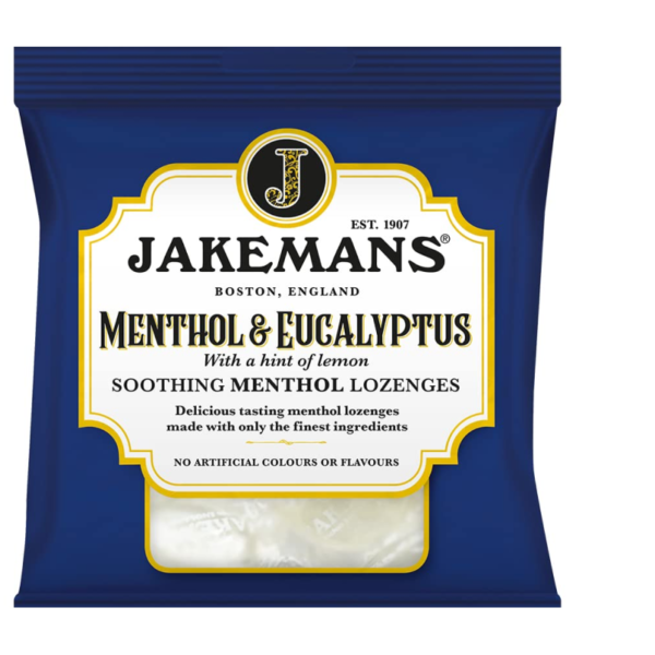 Jakemans – Menthol & Eucalyptus – 12 units
