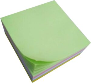 Jotter Block - Mixed Colours - 12 units