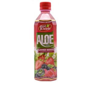 Just Drink Aloe Vera - Summer Berries (12 x 500ml)