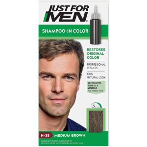 Just for Men Hair - Medium Brown - 3 units
