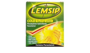 Lemsip Cold & Flu Lemon (12 x 5 Sachets)