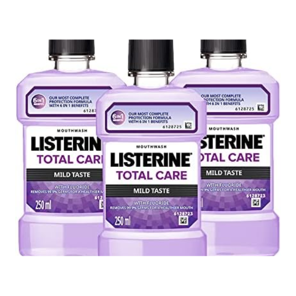 Listerine Mouthwash Total Carel (6 x 250ml)