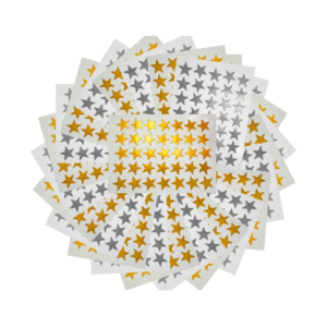 Metallic Stars Mixed - Self Adhesive OBS111 - 20 units