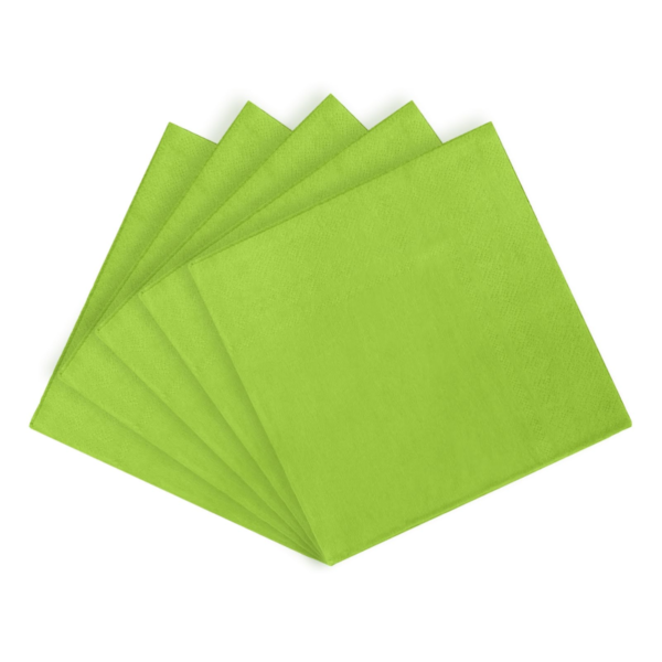 Napkins 2 Ply green – (6 x 20’s)