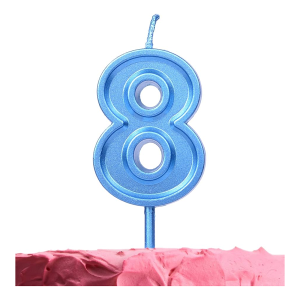Number Candles – Number 8 – 6 Units