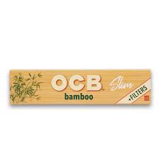 OCB Bamboo King Size Slim + Tips  32 Units