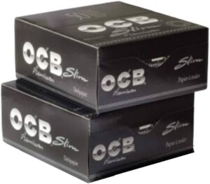 OCB Black King Size Slim - 50 Units