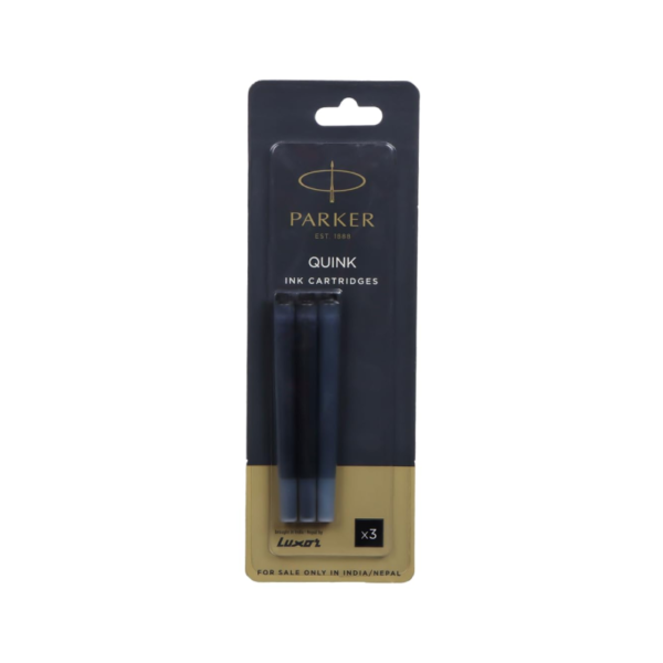 Parker Ink Cartridge – Black (12 x 5’s)