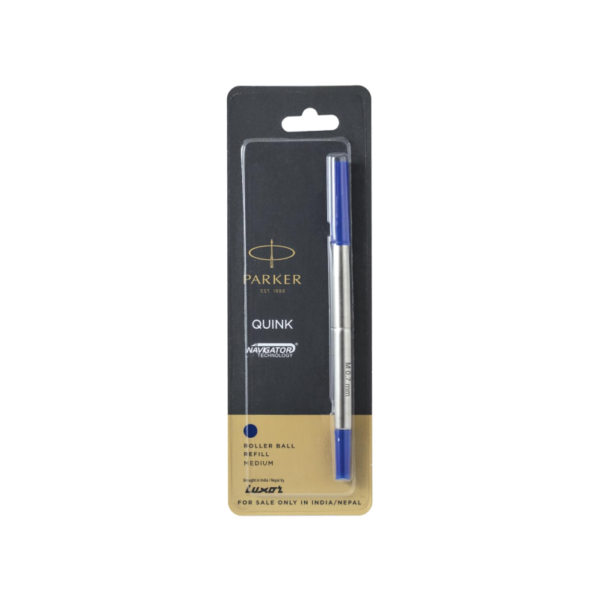 Parker Roller Ball Pen – Refill Medium – Blue – 12 units