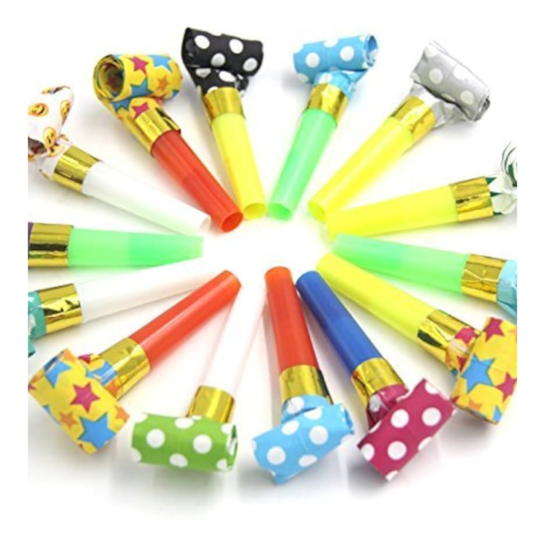 Party Blowouts for kids (6 x 6’s)