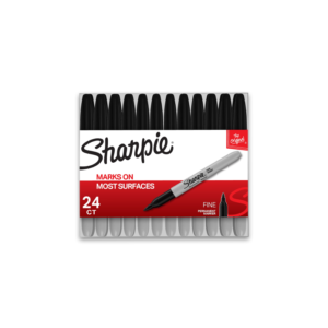 Permanent Markers Black - Pack of 24