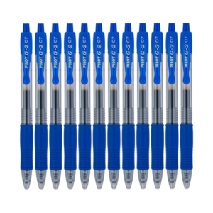 Pilot G1 Gel Ink Pens Blue - 12 units