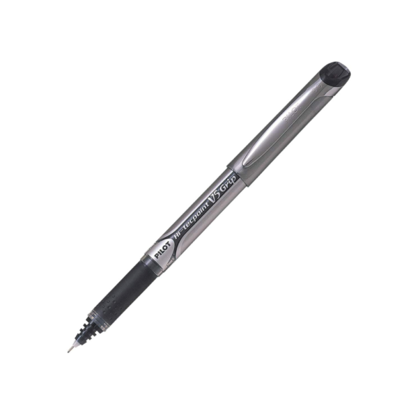 Pilot V5 Grip Pen (Extra Fine) Black – 12 units