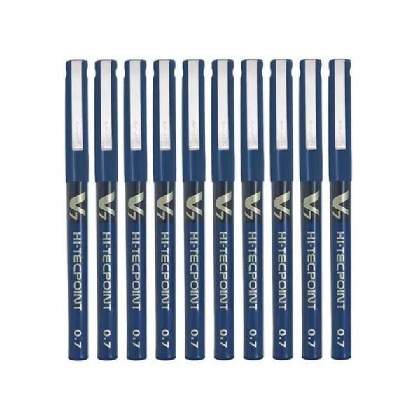 Pilot V7 (Fine) 0.7mm Blue – 12 units