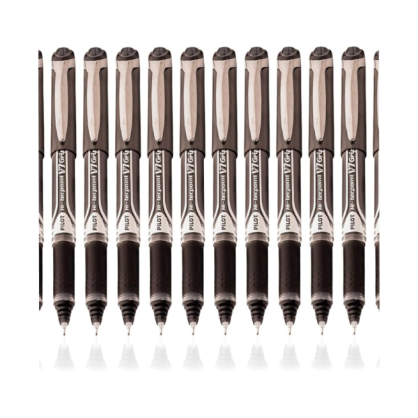 Pilot V7 Grip Pen (Fine) – Black – 12 units