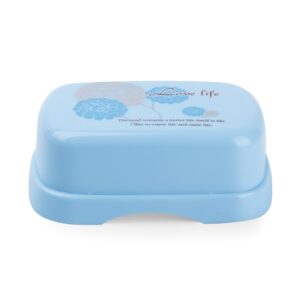 Plastic Soap Boxes - Mixed Colours - 12 units