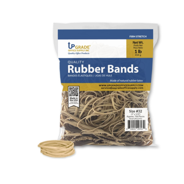 Rubber Bands Single Box Size 32 (454g)