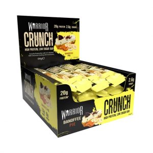 Warrior Crunch - 12 x 64g Bars - Peanut Butter & Jelly