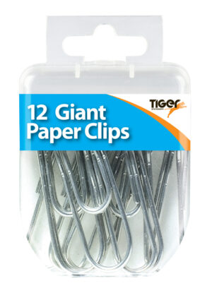 Silver Paper Clips Tiger - 10 units