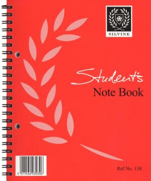 Spiral Bound Exercise Book 8 x 6 - REF.138 - 12 units