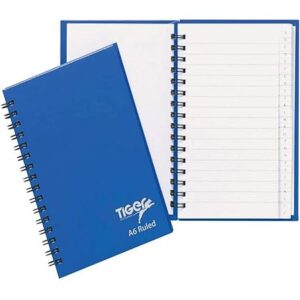 Spiral Hardback A6 Index (A-Z) - Ref 300580 - 10 units