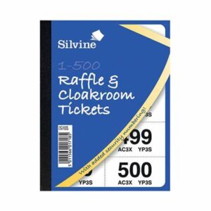 Cloakroom Tickets 1-500 - 12 units