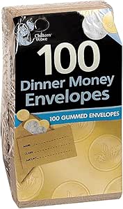 Dinner Money Envelopes 100's (151) - 12 units